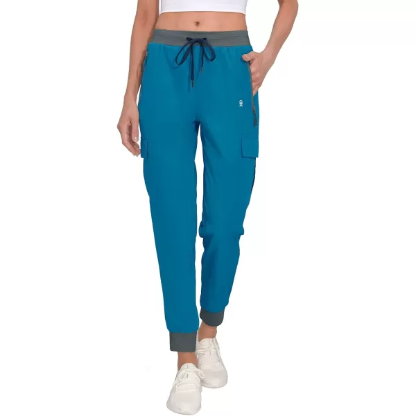 Little Donkey Andy Women's Lightweight Hiking Pants Quick Dry Cargo Joggers with Zipper Pockets