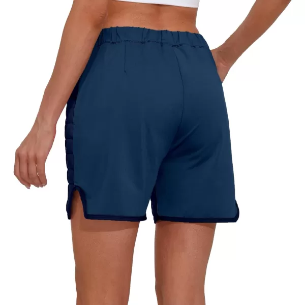 Little Donkey Andy Womens Lightweight Quilted Puffer Shorts Winter Warm Outdoor Hiking Running