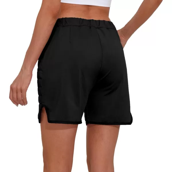 Little Donkey Andy Womens Lightweight Quilted Puffer Shorts Winter Warm Outdoor Hiking Running