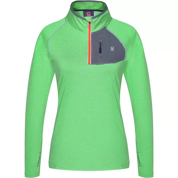 Little Donkey Andy Women's Long Sleeve Running Shirts Workout Gym Sports T-Shirt Quick Dry