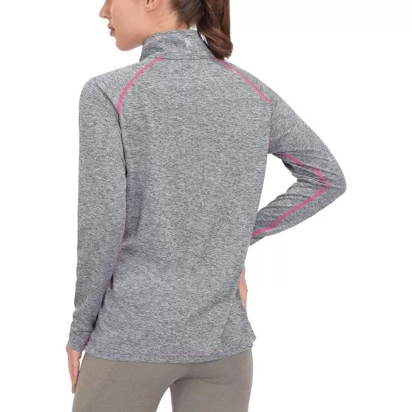 Little Donkey Andy Women's Long Sleeve Running Shirts Workout Gym Sports T-Shirt Quick Dry