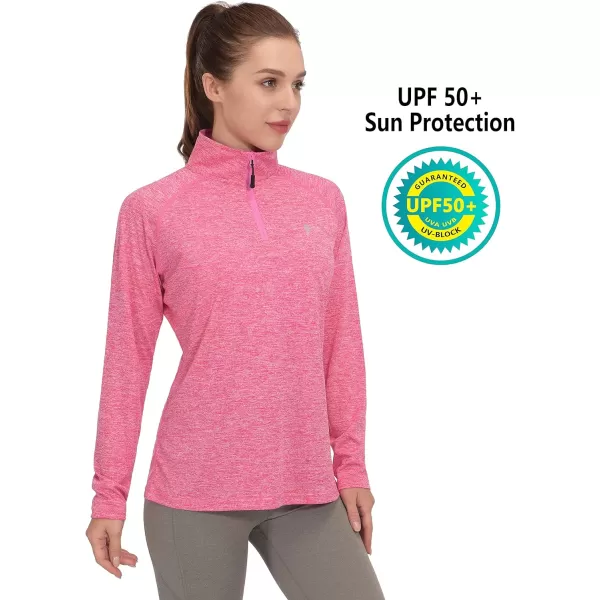 Little Donkey Andy Women's Long Sleeve Running Shirts Workout Gym Sports T-Shirt Quick Dry