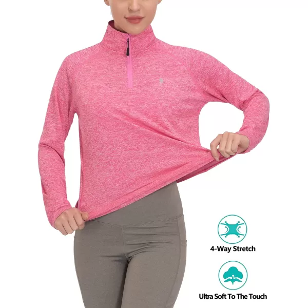 Little Donkey Andy Women's Long Sleeve Running Shirts Workout Gym Sports T-Shirt Quick Dry