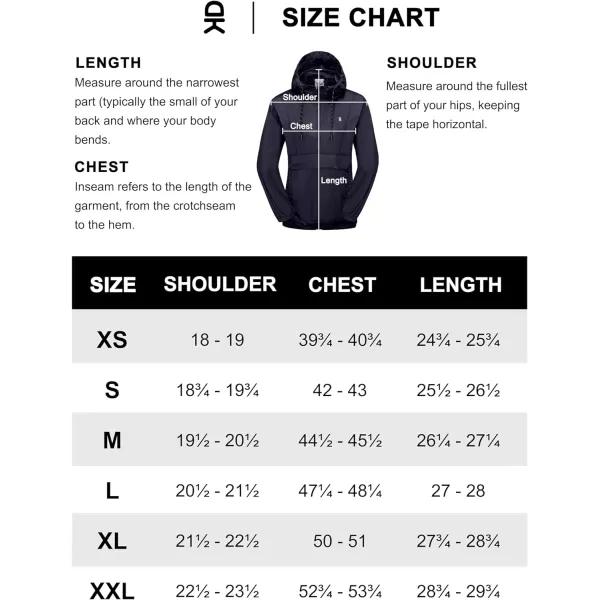 Little Donkey Andy Women's Packable Windbreaker UPF50+, Water-Repellent Half Zip Pullover Light Jacket Quick-Dry