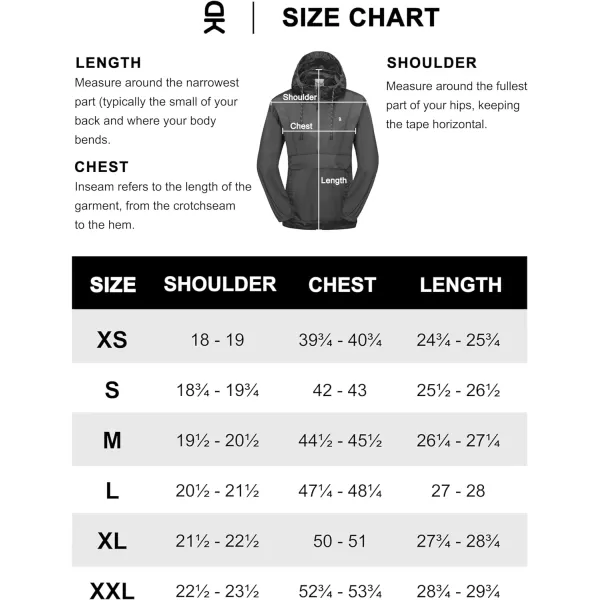 Little Donkey Andy Women's Packable Windbreaker UPF50+, Water-Repellent Half Zip Pullover Light Jacket Quick-Dry