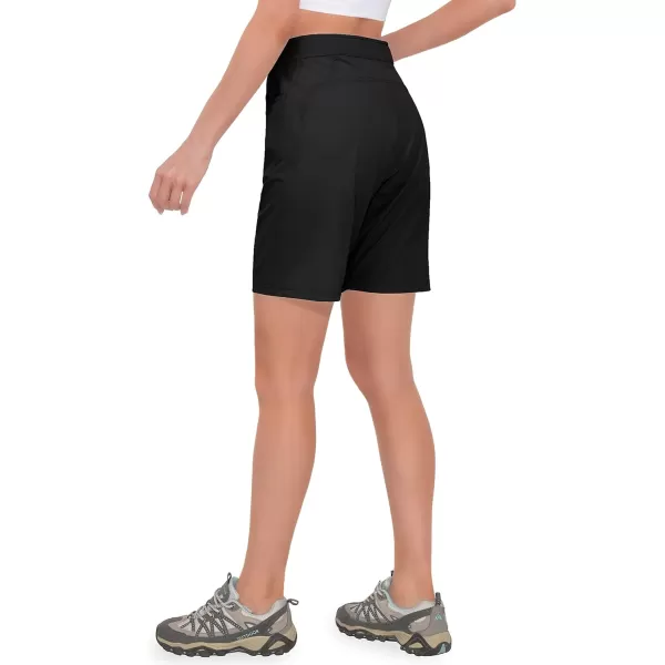 Little Donkey Andy Women's Quick Dry Cool Capri Pants Stretch Lightweight Drawstring Hiking Running Track Workout