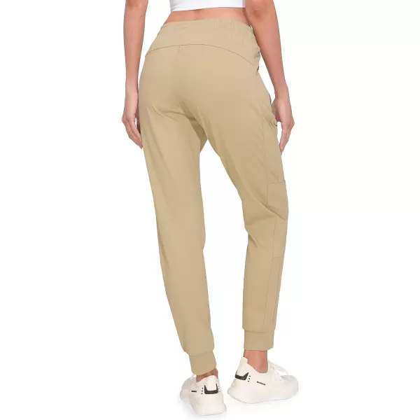 Little Donkey Andy Women's Quick Dry Cool Capri Pants Stretch Lightweight Drawstring Hiking Running Track Workout
