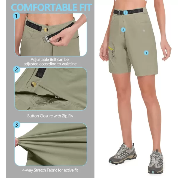 Little Donkey Andy Women's Quick Dry Cool Capri Pants Stretch Lightweight Drawstring Hiking Running Track Workout