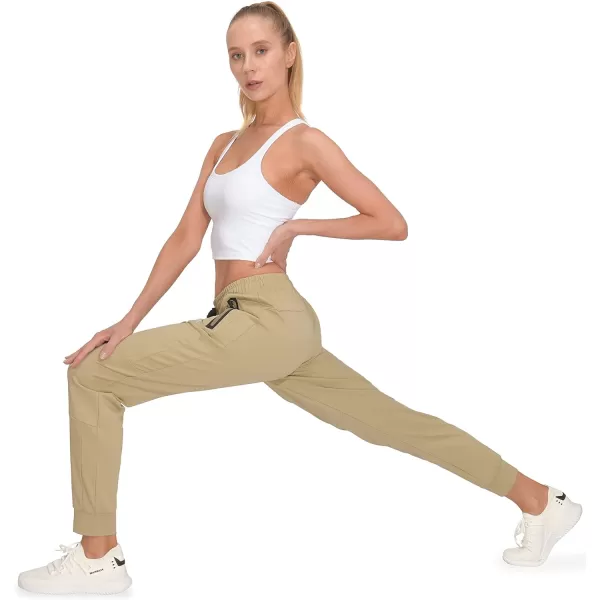 Little Donkey Andy Women's Quick Dry Cool Capri Pants Stretch Lightweight Drawstring Hiking Running Track Workout
