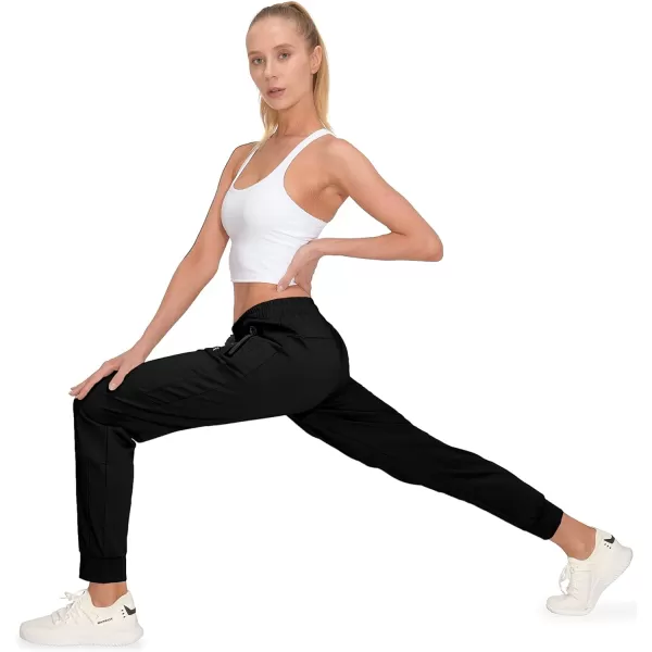 Little Donkey Andy Women's Quick Dry Cool Capri Pants Stretch Lightweight Drawstring Hiking Running Track Workout