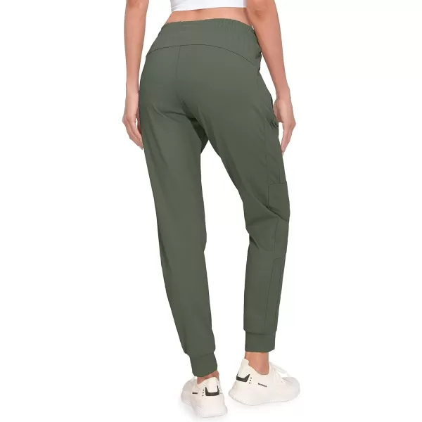 Little Donkey Andy Women's Quick Dry Cool Capri Pants Stretch Lightweight Drawstring Hiking Running Track Workout