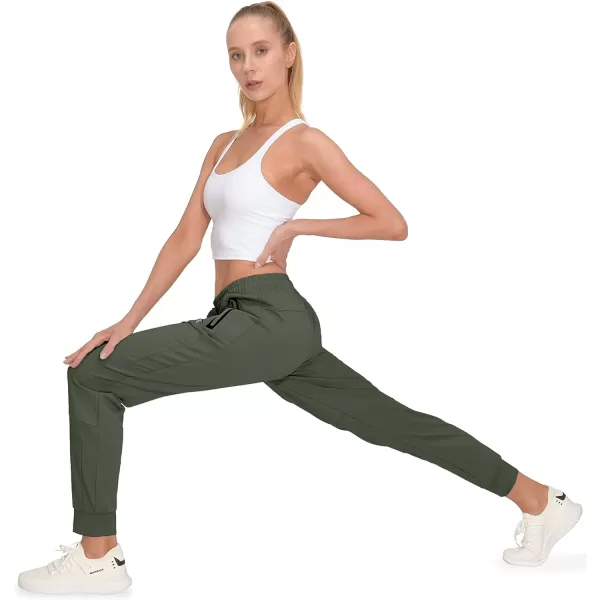 Little Donkey Andy Women's Quick Dry Cool Capri Pants Stretch Lightweight Drawstring Hiking Running Track Workout