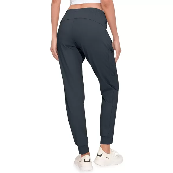 Little Donkey Andy Women's Quick Dry Cool Capri Pants Stretch Lightweight Drawstring Hiking Running Track Workout