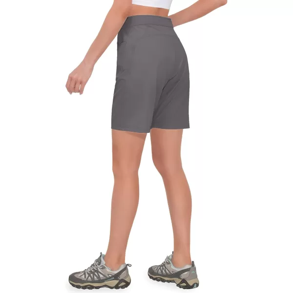 Little Donkey Andy Women's Quick Dry Cool Capri Pants Stretch Lightweight Drawstring Hiking Running Track Workout
