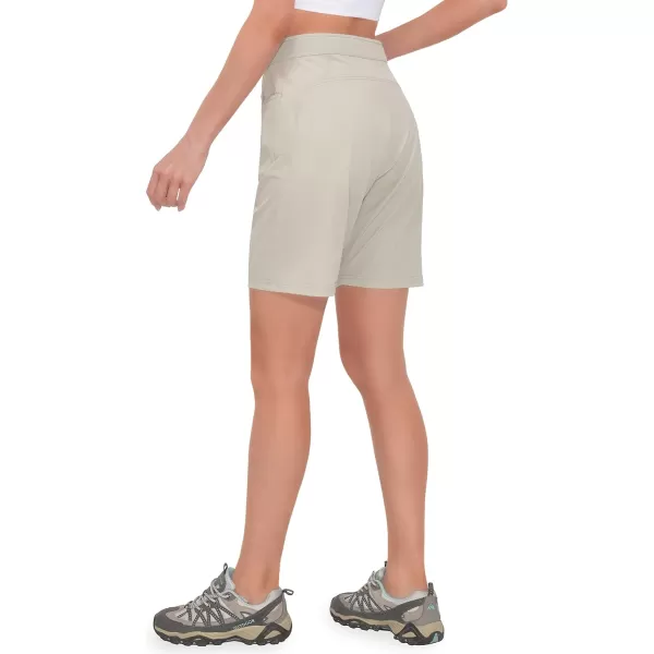 Little Donkey Andy Women's Quick Dry Cool Capri Pants Stretch Lightweight Drawstring Hiking Running Track Workout
