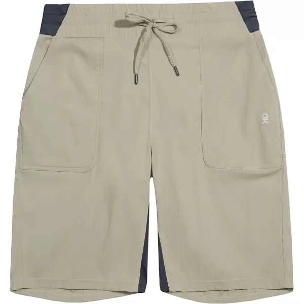 Little Donkey Andy Women's Quick Dry Hiking Bermuda Shorts, Stretch Golf Shorts, Elastic Waist with Drawstring