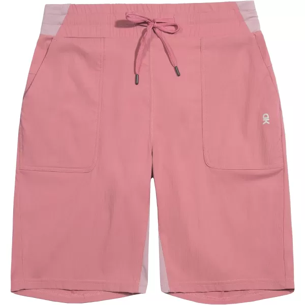 Little Donkey Andy Women's Quick Dry Hiking Bermuda Shorts, Stretch Golf Shorts, Elastic Waist with Drawstring