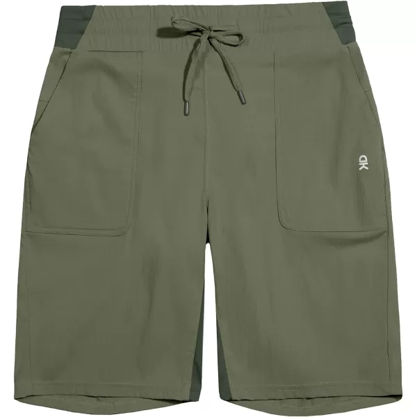 Little Donkey Andy Women's Quick Dry Hiking Bermuda Shorts, Stretch Golf Shorts, Elastic Waist with Drawstring