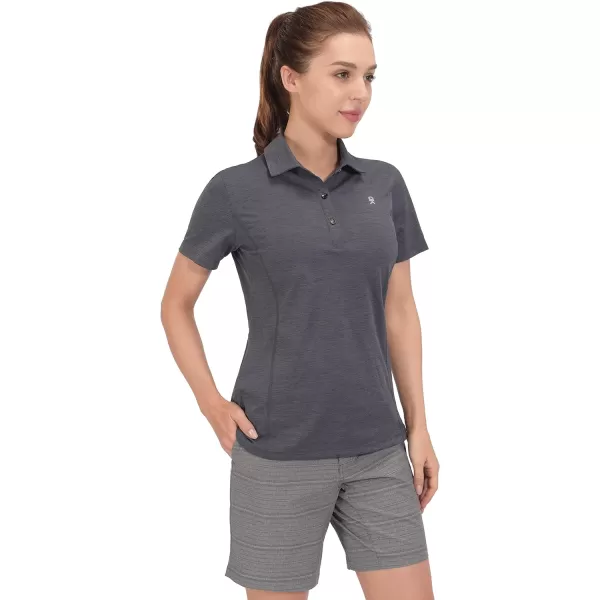 Little Donkey Andy Women's Quick Dry Lightweight Golf Polo Shirt Short Sleeve Moisture Wicking Tees