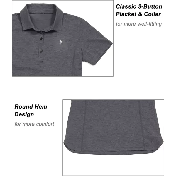 Little Donkey Andy Women's Quick Dry Lightweight Golf Polo Shirt Short Sleeve Moisture Wicking Tees