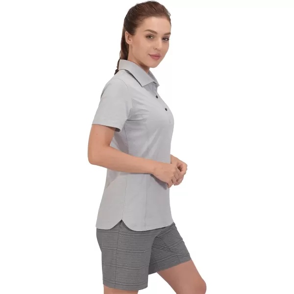Little Donkey Andy Women's Quick Dry Lightweight Golf Polo Shirt Short Sleeve Moisture Wicking Tees