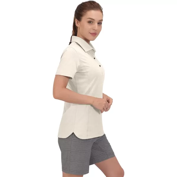 Little Donkey Andy Women's Quick Dry Lightweight Golf Polo Shirt Short Sleeve Moisture Wicking Tees