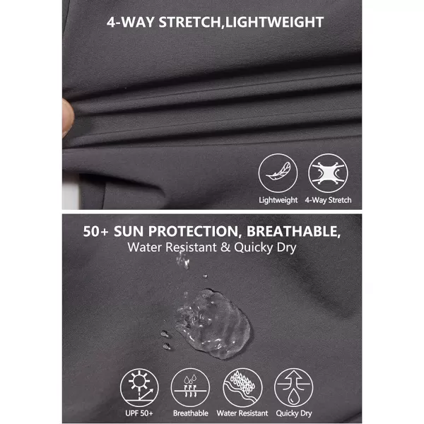 Little Donkey Andy Women's Quick Dry Lightweight Stretch Golf Pants Hiking Travel