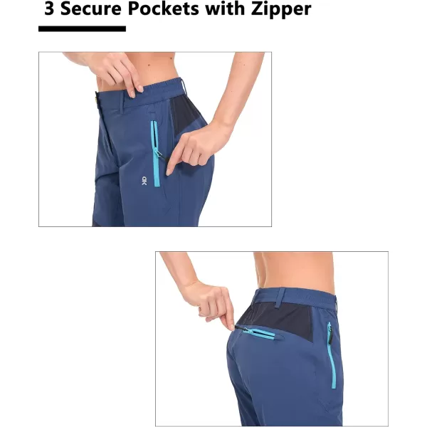 Little Donkey Andy Women's Quick Dry Water Repellent 3/4 Pants Capri Shorts Lightweight UPF 50 Cool Hiking Travel