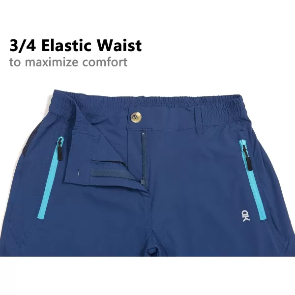 Little Donkey Andy Women's Quick Dry Water Repellent 3/4 Pants Capri Shorts Lightweight UPF 50 Cool Hiking Travel