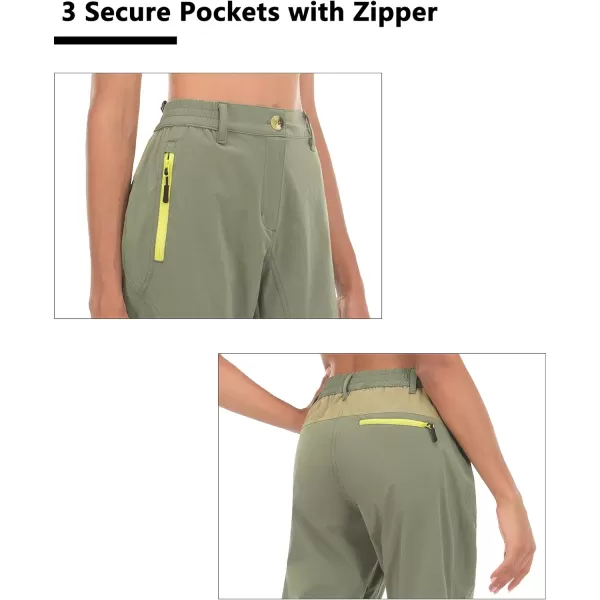 Little Donkey Andy Women's Quick Dry Water Repellent 3/4 Pants Capri Shorts Lightweight UPF 50 Cool Hiking Travel