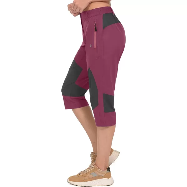 Little Donkey Andy Women's Quick Dry Water Repellent 3/4 Pants Capri Shorts Lightweight UPF 50 Cool Hiking Travel