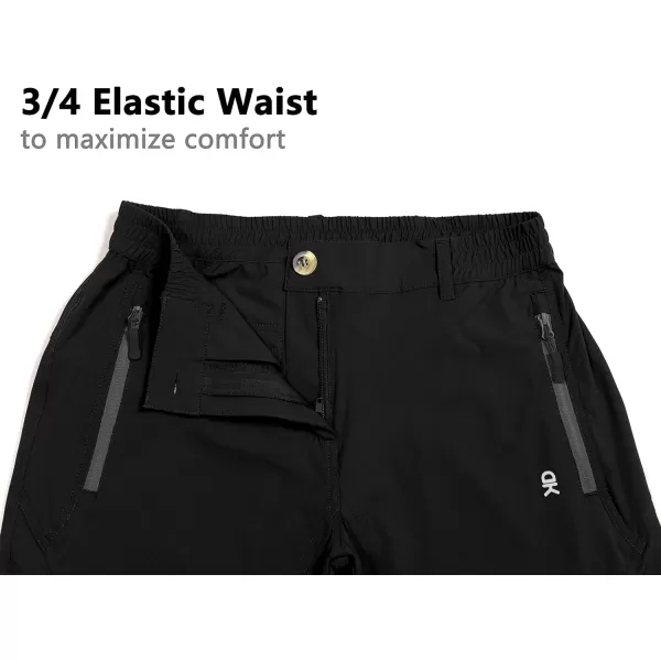 Little Donkey Andy Women's Quick Dry Water Repellent 3/4 Pants Capri Shorts Lightweight UPF 50 Cool Hiking Travel