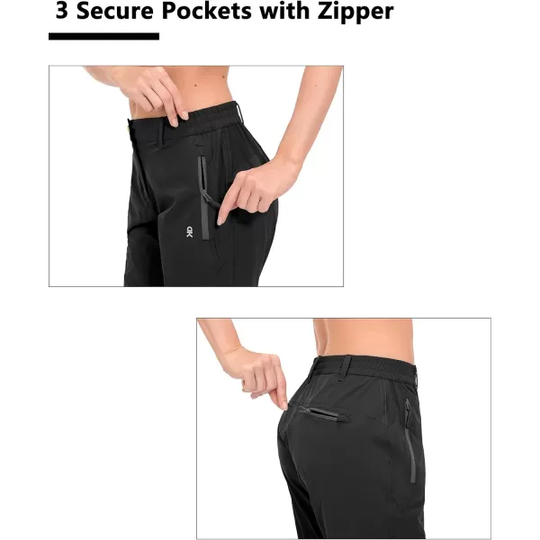 Little Donkey Andy Women's Quick Dry Water Repellent 3/4 Pants Capri Shorts Lightweight UPF 50 Cool Hiking Travel