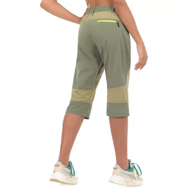 Little Donkey Andy Women's Quick Dry Water Repellent 3/4 Pants Capri Shorts Lightweight UPF 50 Cool Hiking Travel