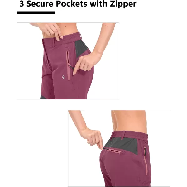 Little Donkey Andy Women's Quick Dry Water Repellent 3/4 Pants Capri Shorts Lightweight UPF 50 Cool Hiking Travel