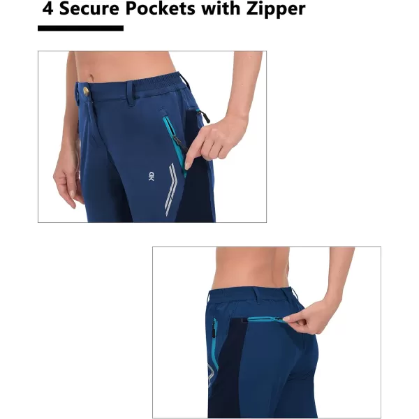 Little Donkey Andy Women's Quick Dry Water Repellent Outdoor Pants Lightweight UPF 50 Cool Hiking Travel