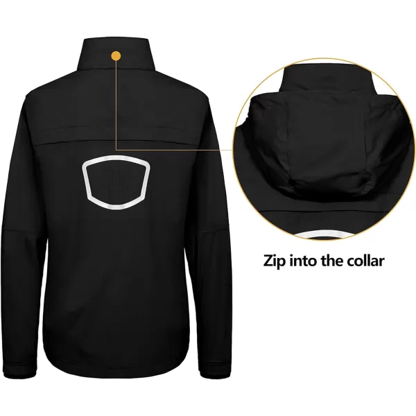 Little Donkey Andy Women's Rain Running Jackets Cycling Windbreakers Lightweight Waterproof Reflective Windproof