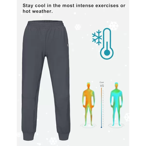 Little Donkey Andy Women's Stretch Joggers with Pockets, Quick-Dry Lightweight Running Pants for Women
