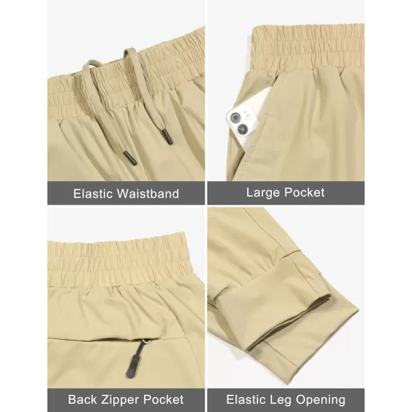 Little Donkey Andy Women's Stretch Joggers with Pockets, Quick-Dry Lightweight Running Pants for Women