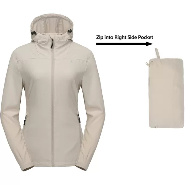 Little Donkey Andy Women's Sun Protection Hoodie Jackets Long Sleeve UPF50+ Shirts Hiking Travel Camp Air Holes Full Zip