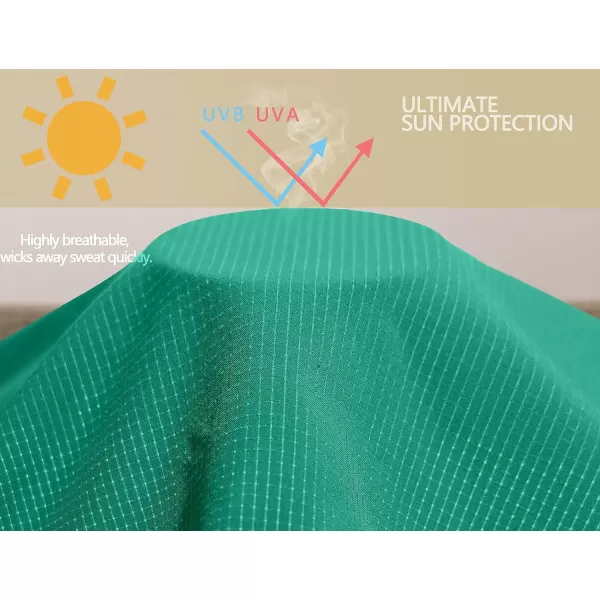 Little Donkey Andy Women's Sun Protection Hoodie Jackets Long Sleeve UPF50+ Shirts Hiking Travel Camp Air Holes Full Zip