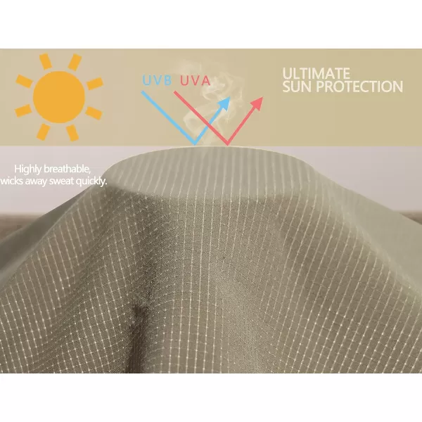Little Donkey Andy Women's Sun Protection Hoodie Jackets Long Sleeve UPF50+ Shirts Hiking Travel Camp Air Holes Full Zip
