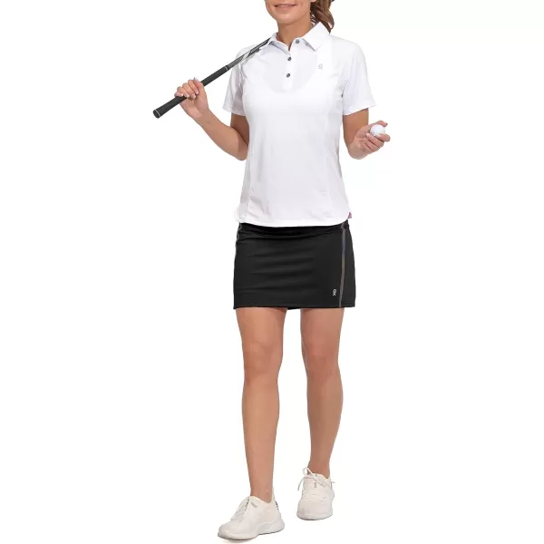 Little Donkey Andy Women's Tennis Golf Skirts High Waisted Athletic Skirts Lightweight Breathable Skorts with Shorts