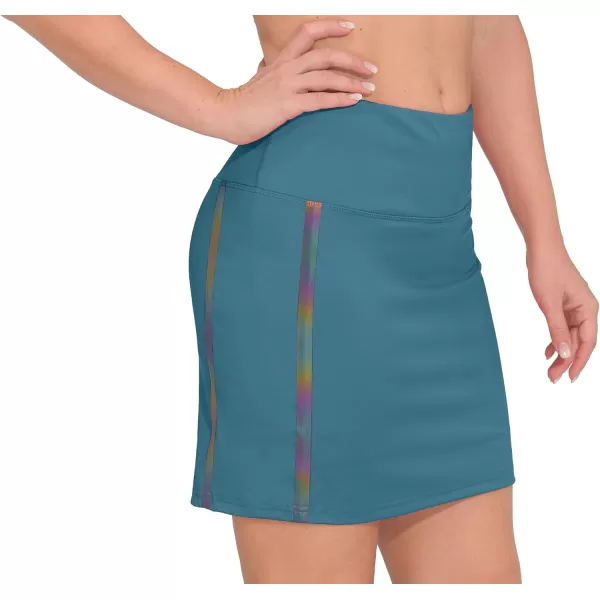 Little Donkey Andy Women's Tennis Golf Skirts High Waisted Athletic Skirts Lightweight Breathable Skorts with Shorts