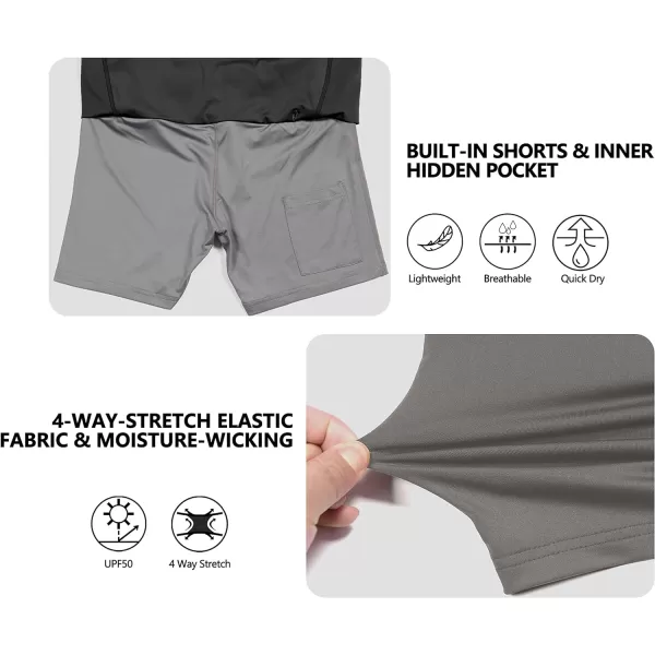 Little Donkey Andy Women's Tennis Golf Skirts High Waisted Athletic Skirts Lightweight Breathable Skorts with Shorts