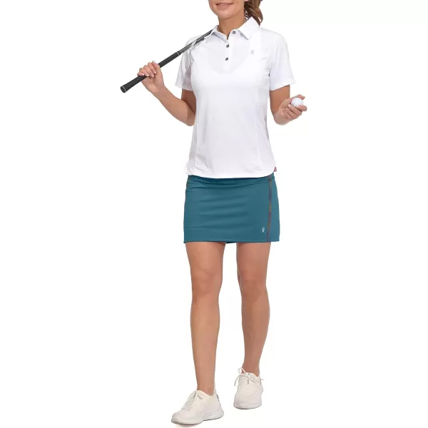 Little Donkey Andy Women's Tennis Golf Skirts High Waisted Athletic Skirts Lightweight Breathable Skorts with Shorts