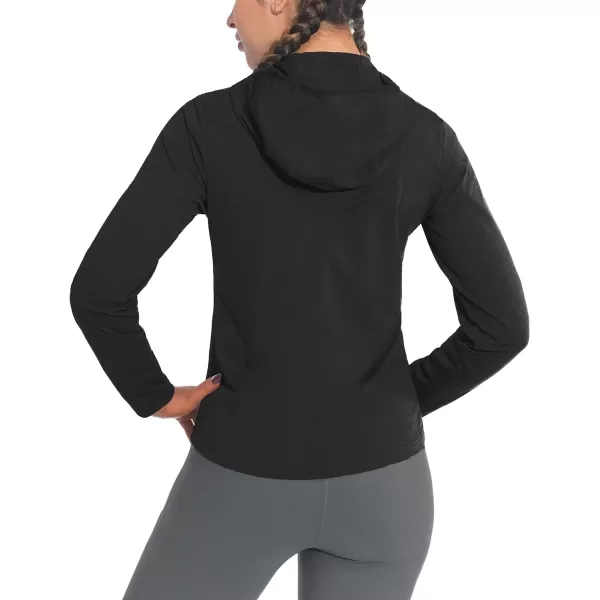 Little Donkey Andy Women's UPF 50+ Sun Protection Hoodie Jacket Long Sleeve Performance Sun Shirt with Pockets