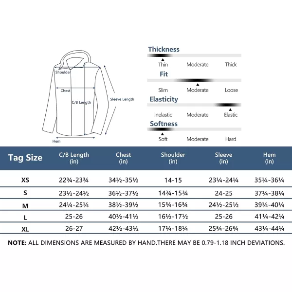 Little Donkey Andy Women's UPF 50+ Sun Protection Hoodie Jacket Long Sleeve Performance Sun Shirt with Pockets