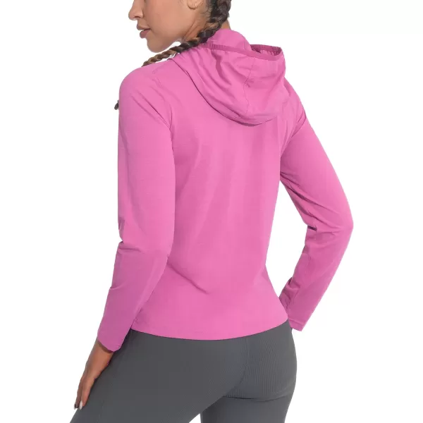 Little Donkey Andy Women's UPF 50+ Sun Protection Hoodie Jacket Long Sleeve Performance Sun Shirt with Pockets