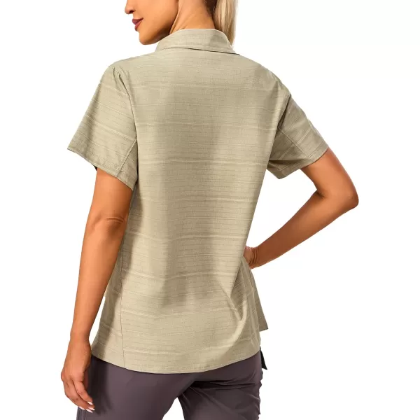 Little Donkey Andy Women's UPF 50 UV Protection Shirt, Breathable Short Sleeve Fishing Hiking Shirts